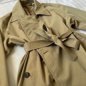 Long Uniqlo trench coat